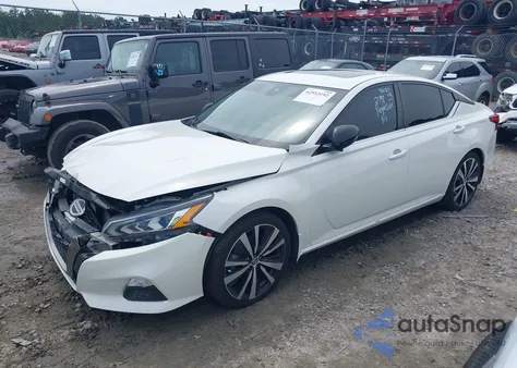 2021 Nissan Altima Sr Fwd из США, поврежденный, VIN 1N4BL4CV4MN364953